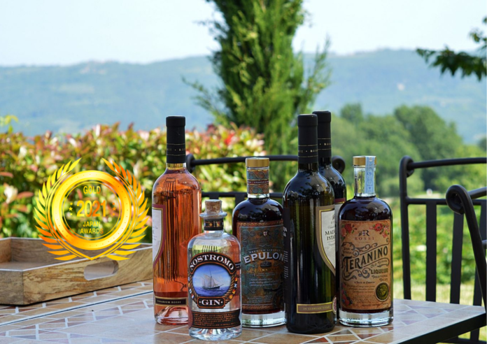 Famous Istrian Wines and Brandies of the Vina Rossi Wine Cellar & distillery by Business News Japan